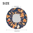 thumbnail image 4 of Kdxio Gingerbread Delights Print Shower Cap for Women,Elastic and Reusable,Double Waterproof Layers Bathing Hat, 4 of 6