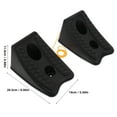 thumbnail image 2 of OULII 2 Pcs Cale de Roue en Caoutchouc Bloc de Roue pour Conducteurs d'Entretien de Véhicules, 2 of 8