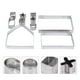 thumbnail image 4 of GOOHOCHY 1 juego/10 moldes para galletas navideñas, cortadores de galletas, herramientas para hornear con forma de casa de jengibre, 4 of 7