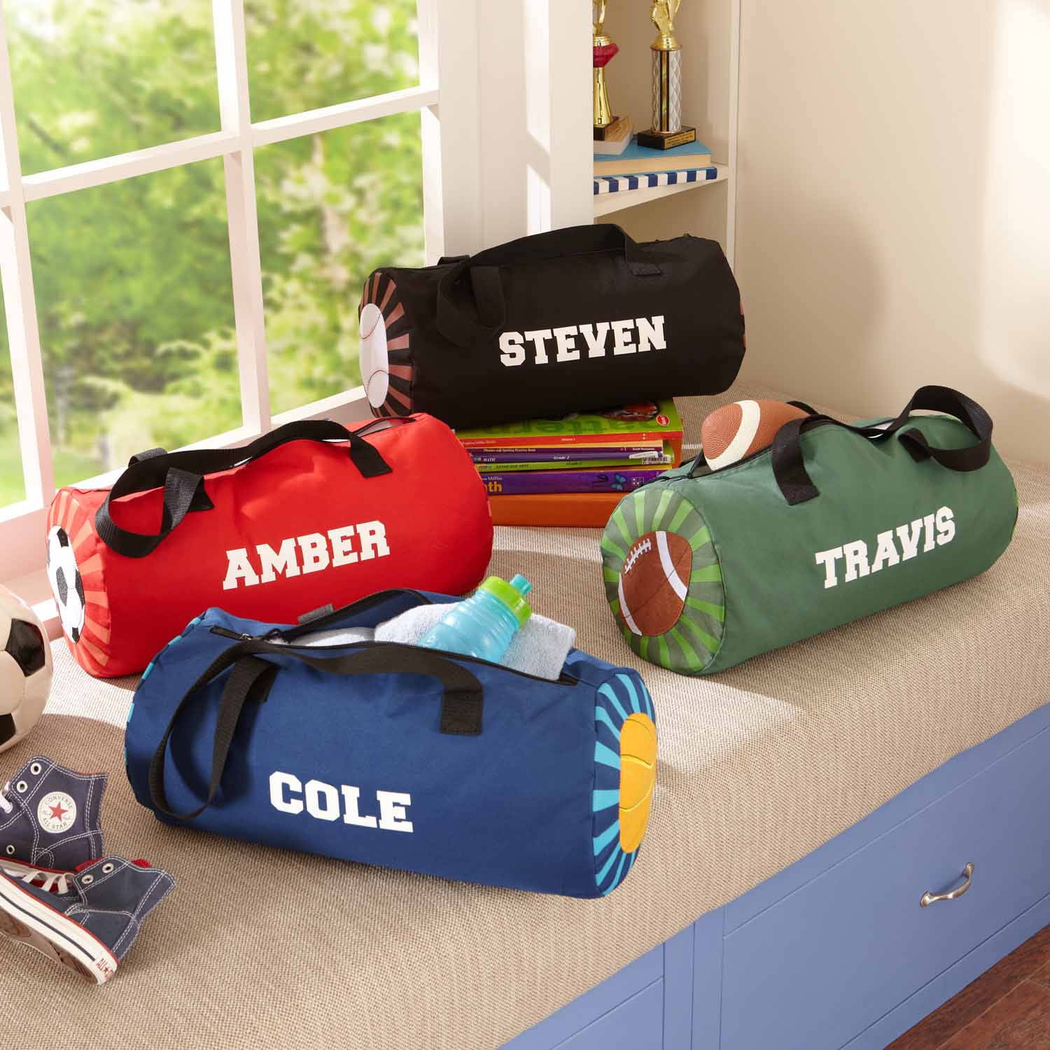 basketball duffle bags personalized