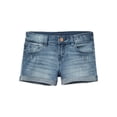 thumbnail image 4 of Justice Girls Distressed Mini Mom Short, Sizes 6-18, Slim & Plus, 4 of 5