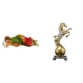 thumbnail image 1 of Estatua de José,Estatua de José durmiendo Estatuilla religiosa,Figura de escritorio,Estantería con estatua de caballo para escritorio,oficina y decoración del hogar.,Figura decorativa de, 1 of 8