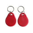 thumbnail image 1 of YARONGTECH RFID 1K Clé Fob iso 14443a Rouge Couleur Lot de 100, 1 of 3