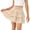 Beige, variant on Girls‘ Flounced Hem Tiered Solid Color Mini Skirt, Chic and Versatile for Parties and School Events 4-15 Years Green 13-14Years
