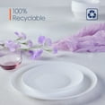 thumbnail image 6 of LaGlint Dinnerware Set, Opal Glass, Dishwasher and Microwave Safe, 18 Pieces, Service for 6, 6 of 9