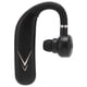 thumbnail image 2 of Auriculares Bluetooth para empresas con cancelación de ruido, auriculares inalámbricos individuales con instrucción de voz para conducir deportes (J6 negro plateado), 2 of 5