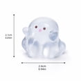 thumbnail image 3 of Halloween Mini Ghosts Figures, Luminous Small Little Resin Ghost Figurines to Hide Glow in The Dark Tiny Statue for Halloween Party Favors Dollhouse Decorations Toys, 3 of 7