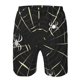 thumbnail image 3 of Balery Spiders On The Web Traje de Baño Estilo Hawaiano para Hombre, Shorts de Secado Rápido con Bolsillos-Large, 3 of 6
