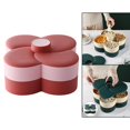thumbnail image 4 of Bandejas giratorias para dulces con forma de pétalos, resistentes al agua y con diseño creativo. rojo, 4 of 9