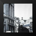thumbnail image 2 of Atelier B Art Studio 12x12 Black Modern Framed Museum Art Print Titled - HISTORIC DOWNTOWN, 2 of 5