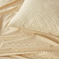 thumbnail image 3 of 144TC Cotton Sheet Set Breathable, Lightweight, Soft with Elastic Deep Pocket, Modern All Season Cozy Bedding, Matching Pillow Case, Full, Diamond Tan 4 Piece, 3 of 6