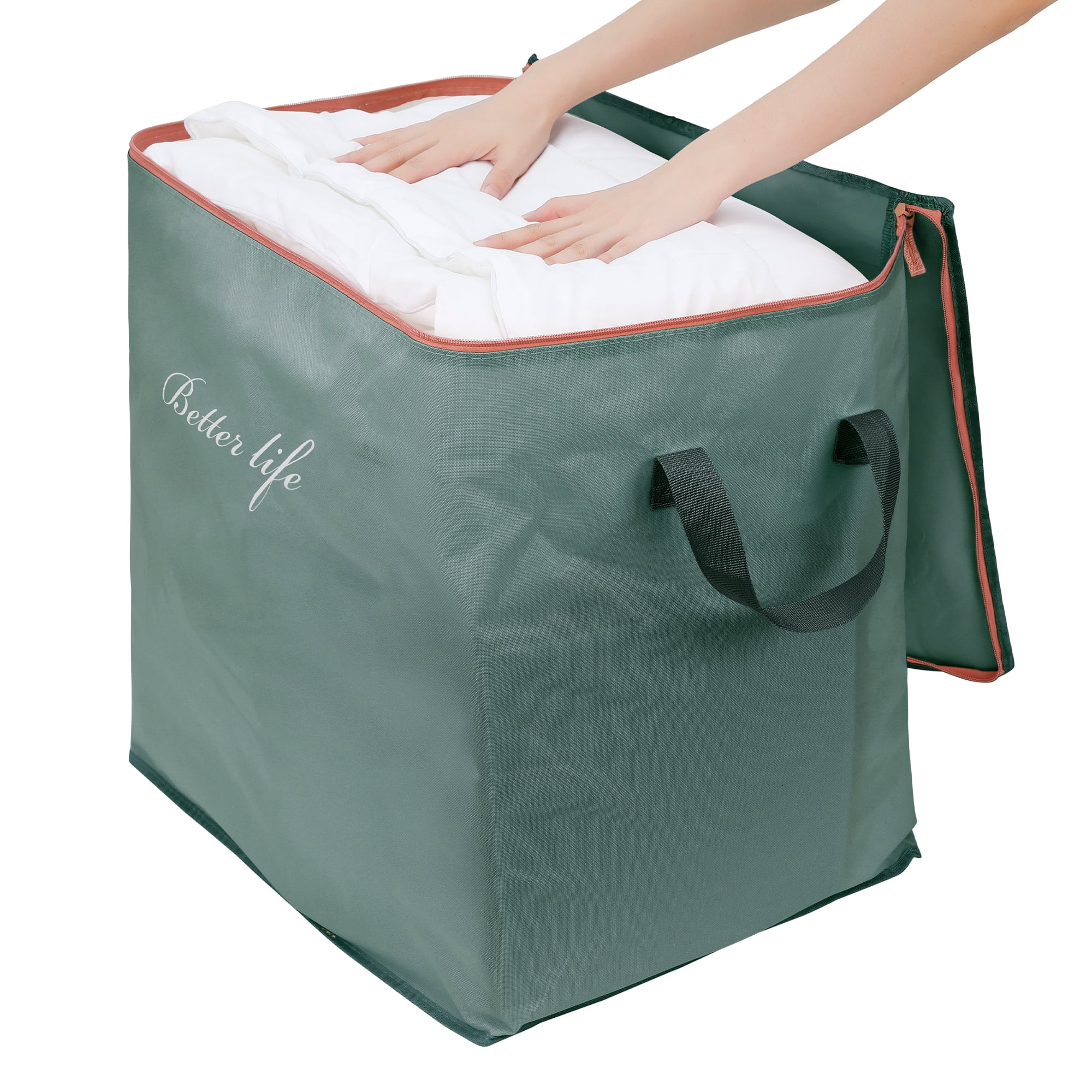 Unique Bargains 1 Pack Clothes Storage Bags Moving Bags Gray 39*20*20in