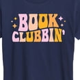 thumbnail image 3 of Instant Message - Book Clubbin - Women's Short Sleeve Graphic T-Shirt, 3 of 6