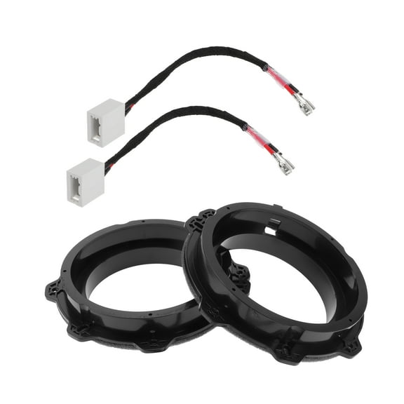 Unique Bargains Speaker Spacer Ring Tweeter Speaker Spacer Adaptor for Hyundai for 6.5" 2 Set