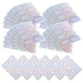 thumbnail image 2 of 5 Count Name Label Stickers Blank Labels Transparent Colorful, 2 of 8