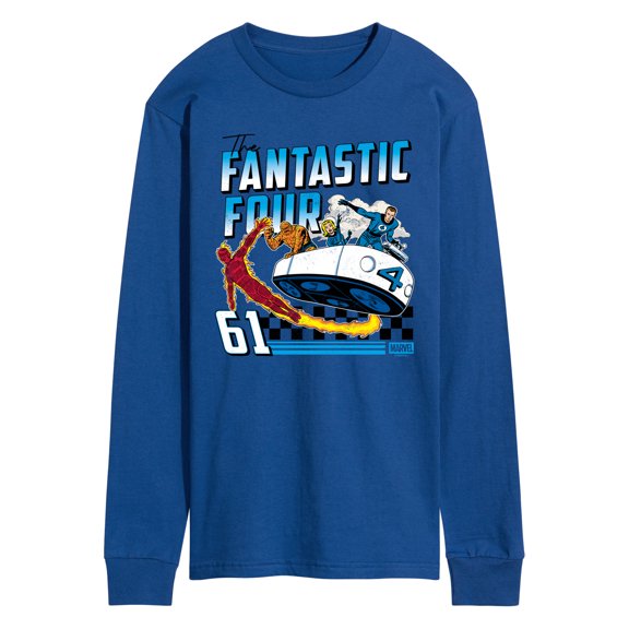 Marvel - Fantastic Four Racing - Men's Long Sleeve Graphic T-Shirt