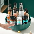 thumbnail image 4 of Bandeja organizadora de maquillaje y perfume Anyoifax, giratoria 360°, verde, 4 of 6