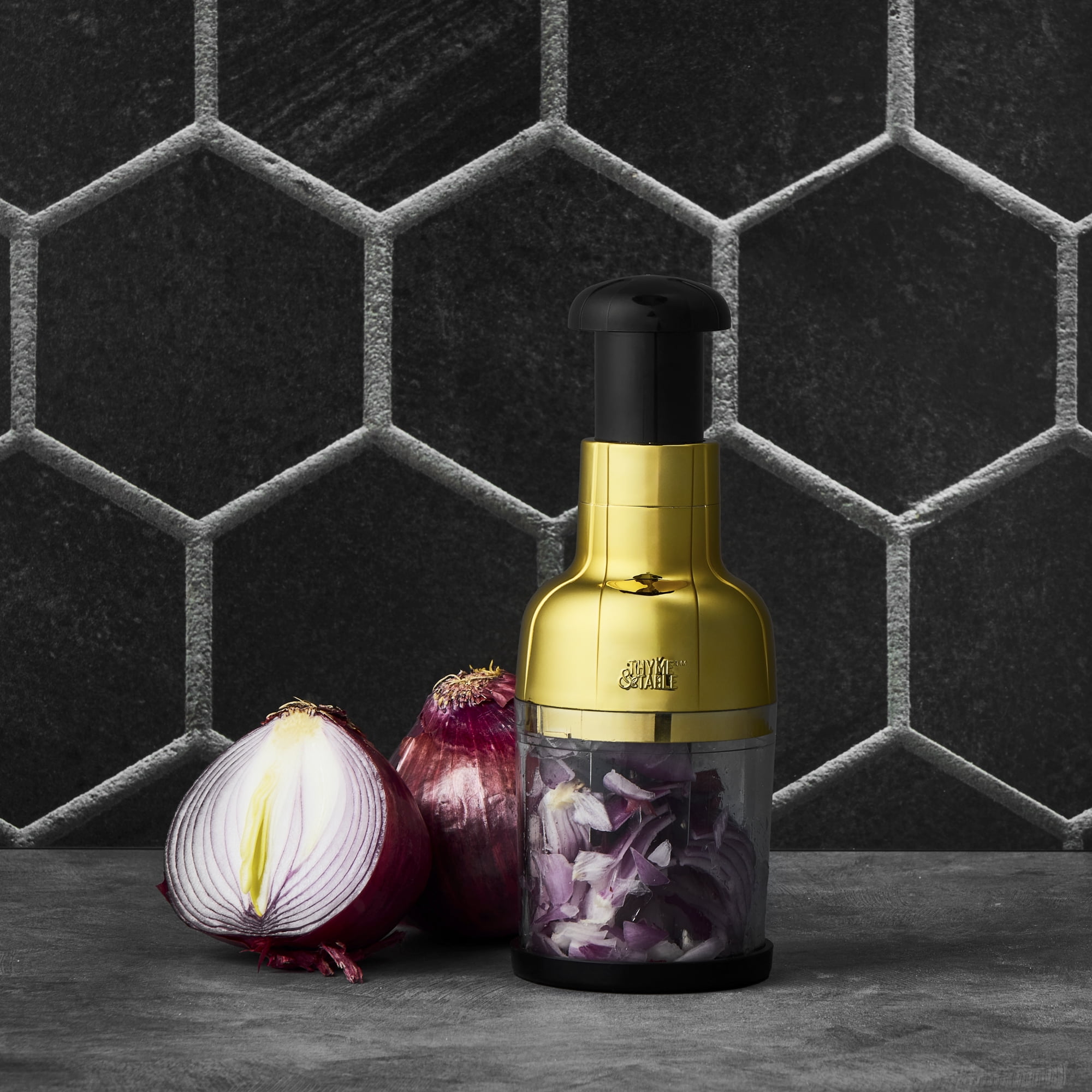 Hachoir à légumes Thym & Table avec lame en acier inoxydable