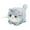 Blue, variant on Yellow Yellow Interactive Pet Soft Toy With Pull String Action Tail Wagging Plush Cat For Kids Stress Relief