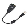 thumbnail image 3 of External 7.1 Channel USB Sound Card Mic Headphone Adapter Cable for PC Laptop, 3 of 5