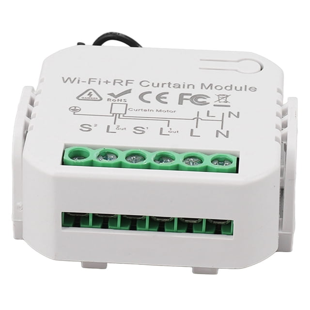 Wireless Roller Shutter Control Retrofit Set, Shutters Wireless Switch 60mAh for Office