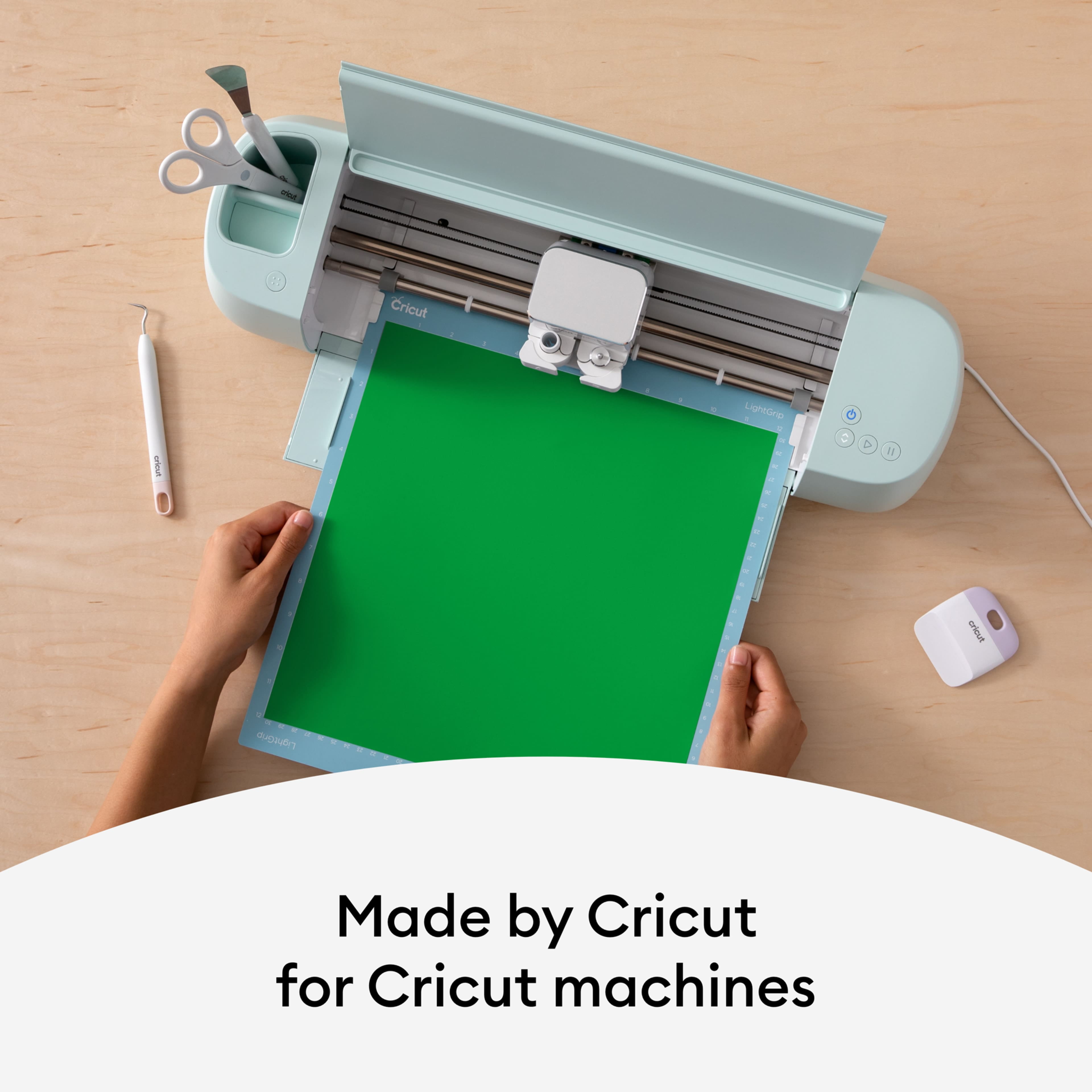 (3 pack) Cricut® Premium Vinyl – Permanent, Kelly Green, 12" x 48"