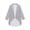 Grey, variant on Women's Long Chiffon Cardigan Outerwear Jacket Dress Coat Lavender M