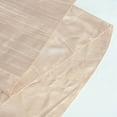 BalsaCircle 90" x 90" Beige Metallic Crinkled Taffeta Square Table ...