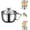 1, variant on 2 in 1 Egg White Separator with Bowl and Lid,Stainless Steel Egg Yolk Separator Filter Cup for Multiple Eggs,Kitchen Baking Egg Divider Tool Built-in Mixing Bowl for Whipping Baking Cooking (1)