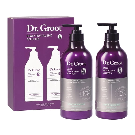 Dr. Groot Scalp Revitalizing Shampoo, 23.6 Fluid Ounce (Pack of 2)