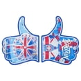 thumbnail image 2 of Foam Finger Cheering Gloves, EVA Fan Hand Gloves Lightweight Comfortable Reusable Sports Supporter Accessory Easy Wave Durable Design for Stadium Events Parties Team Fans, 2 of 5