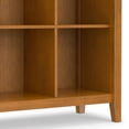 thumbnail image 6 of Artisan 48 inch x 57 inch Solid Wood Transitional 12 Cube Storage in Honey Brown, 6 of 10