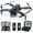 Black-1, variant on AUOSHI 4K FPV Drone with Dual Camera & Brushless Motor, 2 Batteries, Optical Flow, Gesture & Trajectory Control, RC Quadcopter with Carrying Case, Easy to Fly, Great Gift for Beginners,Teens & Adults