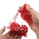 thumbnail image 4 of GOOHOCHY Toyvian - 50 bolsas de gasa transparente con cordón, diseño de copo de nieve, para joyería, regalo, fiesta, boda, cumpleaños (rojo y blanco), 4 of 8