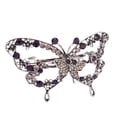 thumbnail image 1 of Accesorio para el cabello de horquillas con pinza para el cabello de mujer de aleación de diamantes de imitación de moda (Violeta Negro 345), 1 of 2