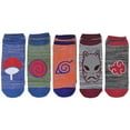 thumbnail image 3 of Naruto Shippuden Icons 5 Pack Novelty Socks Multicoloured, 3 of 4