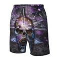 thumbnail image 5 of Tool Band Men's Beach Shorts Swim Trunks Casual Quick Dry Board Shorts Swimwear with Mesh Lined and Pockets, 5 of 8