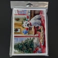 thumbnail image 3 of Westie Christmas Cookies Greeting Cards Pack of 8 7 in x 5 in, 3 of 3