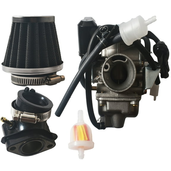 Carburetor 26mm Air Filter For GY6 150cc ATV Go Kart Scooter Kazuma Taotao Sun