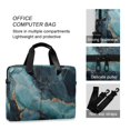 thumbnail image 4 of FORMRS 16" Laptop Bag Carrying Sleeve Case with Handle Travel Shoulder Briefcase, Black Marble, 4 of 8