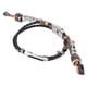 thumbnail image 4 of Pulsera trenzada para Fitbit, pulsera de cuero con cuentas, pulsera de reloj retro, correa de cuero con cuentas, estética elegante, 4 of 9