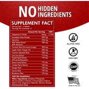 Drink Support Supplement & 3-Day Cleanse Bundle - Craving Support, Liver Health, Reduce Intake Formula - Kudzu, Milk Thistle, NAC for All Natural Detoxify, Gradual Reduction, and Stopping