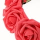 thumbnail image 4 of Moda boda novia mujeres flor color diadema diadema accesorios para el cabello rojo, 4 of 5