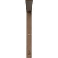 thumbnail image 3 of Ekena Millwork 2"W x 18"D x 18"H Hamilton Steel Bracket, Hammered Dark Bronze, 3 of 11