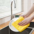 thumbnail image 3 of 2/4/10pcs Multi-Purpose Ultra-Fine Microfiber Cloths - Stripe-Free Highly Absorbent - Perfect for Kitchen And Bathroom Surfaces Random 30mX30cm 4pcs, 3 of 5