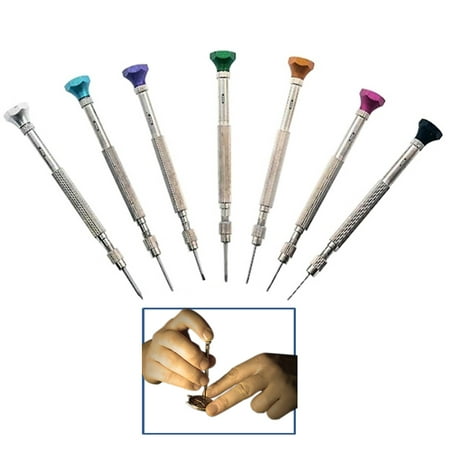 7 Pc Jewelers Watchmakers Screwdriver Set Ultra Precision New Watch Jewelry (Best Precision Screwdriver Brand)