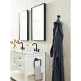 thumbnail image 3 of Amerock Revitalize Matte Black Closed Towel Ring, 3 of 8