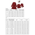 thumbnail image 2 of FYMNSI Mommy and Me Christmas Outfit Plaid Gingham Print Dresses Holiday Party Family Matching Dress Red (Women 2XL), 2 of 10