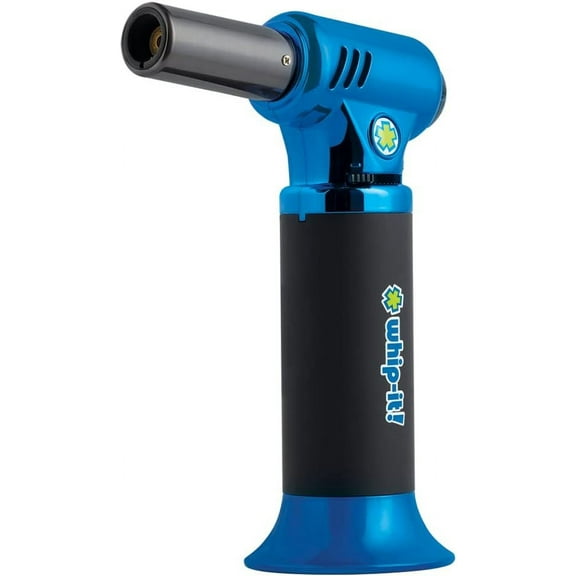 Whip-It! Neo Torch, Blue Chrome & Black