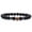 A, variant on Cheers US Men Women Natural Stone Rock Diffuser Bracelet Elastic Yoga Agate Beads Bracelet Bangle